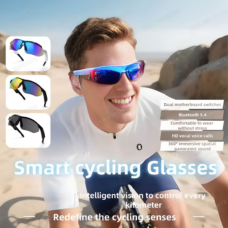 Mix Audio Music - New Outdoor Cycling Bluetooth Smart Glasses