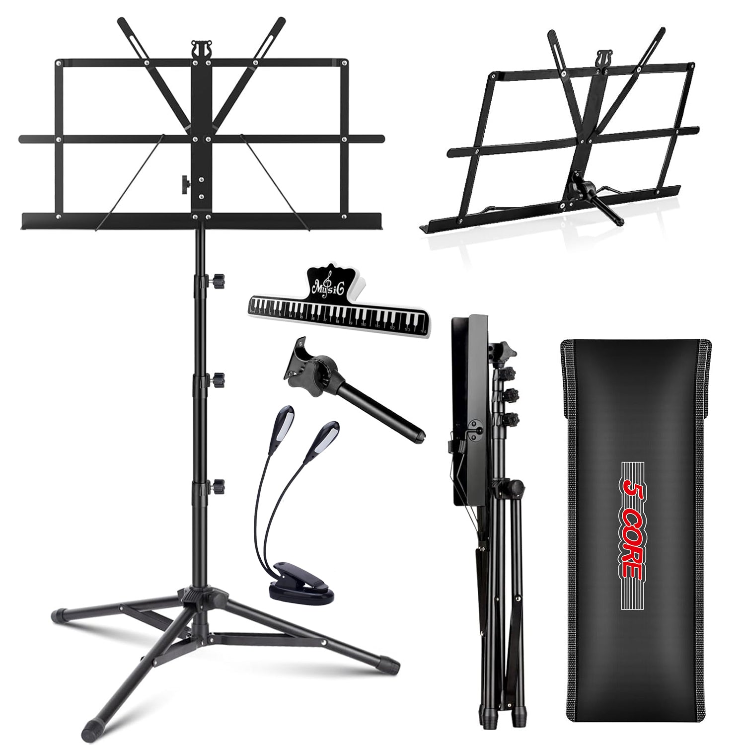 Music Stand Folding - 5 Core Music Stand For Sheet