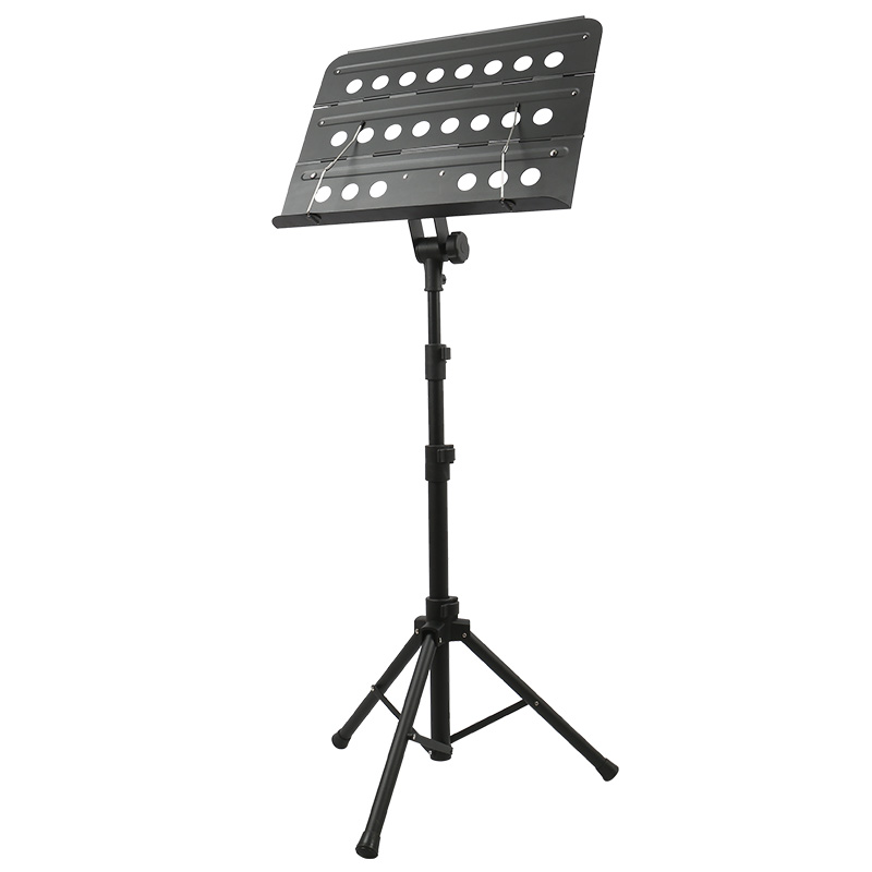 Music Stand Folding - Portable Folding Adjustable Height Aluminum Alloy