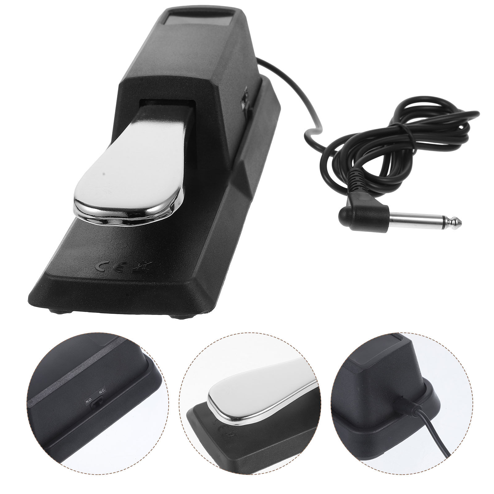 Piano Sustain Pedal - Universal Sustain Pedal for Digital Piano