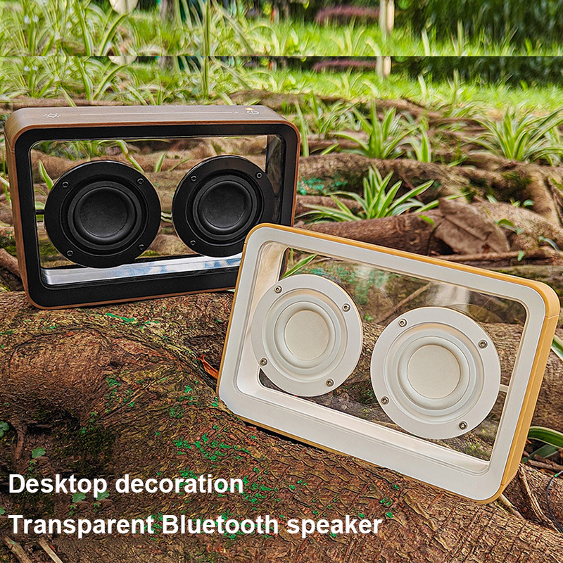 Apple Music Audio Quality - Creative Transparent Bluetooth Speaker with Dual