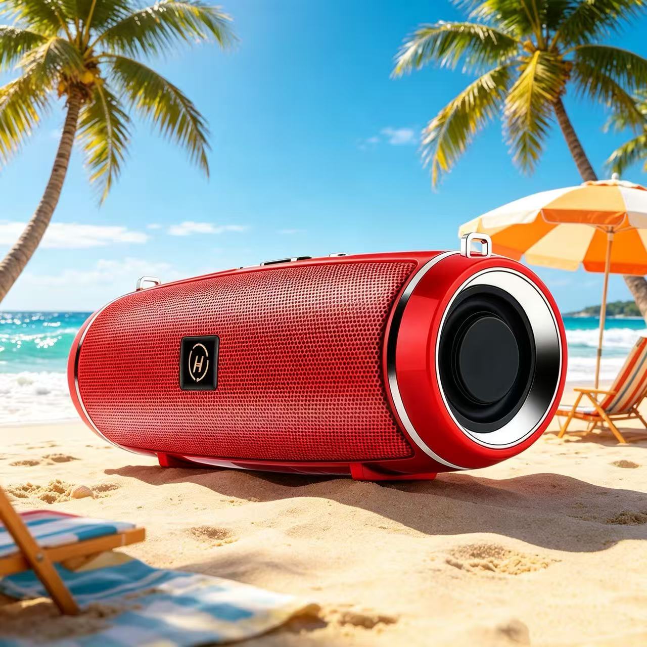 Apple Music Audio Quality - High Quality High-power Bluetooth Speaker Portable