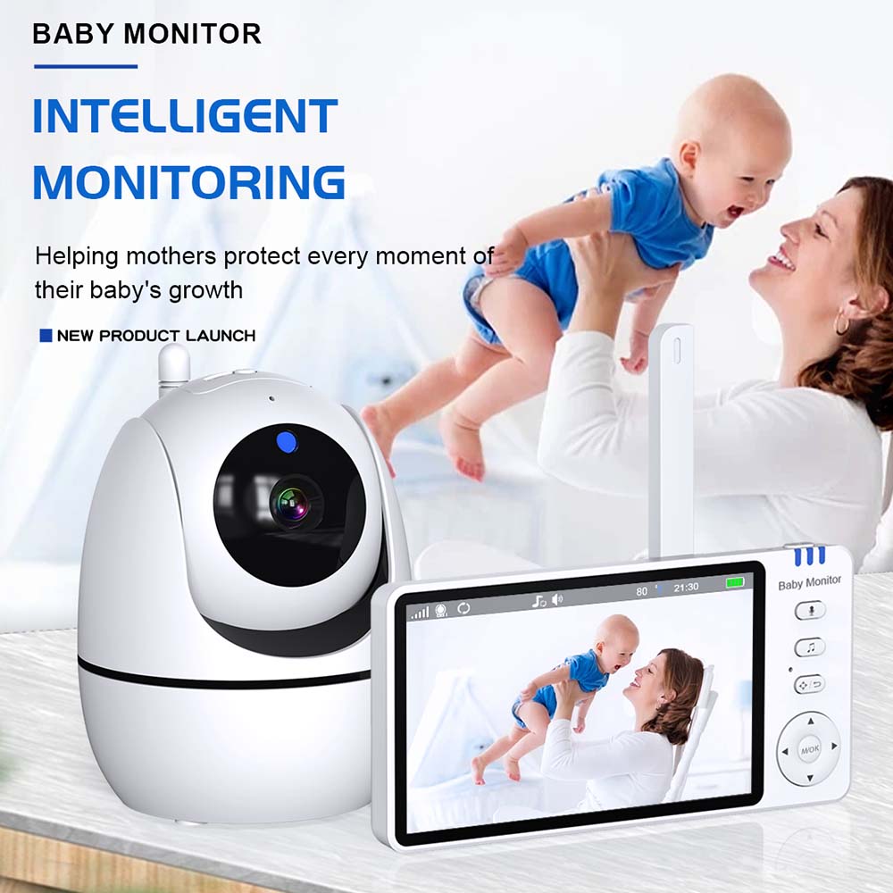 5 Inch Video Baby Monitor Indo - đánh giá và giá Audio Music Videos