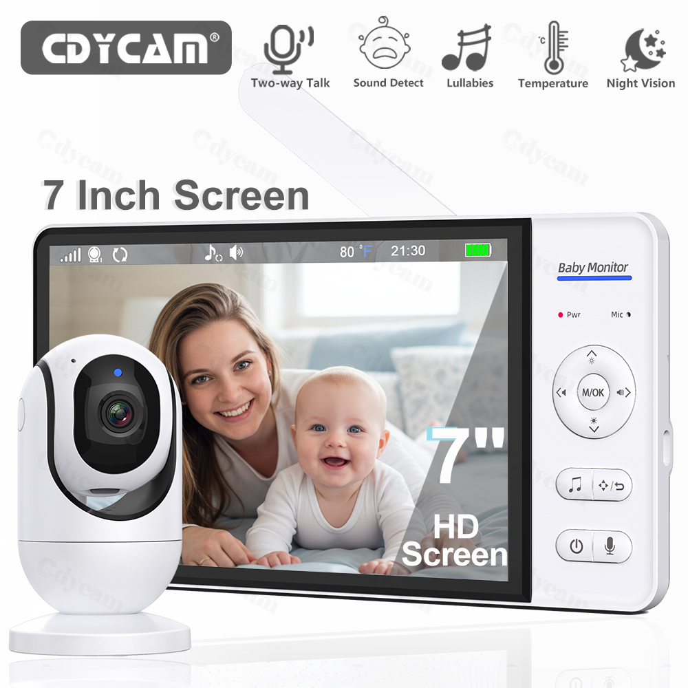 7.0'' Video Baby Monitor 720P  - đánh giá và giá Audio Music Videos