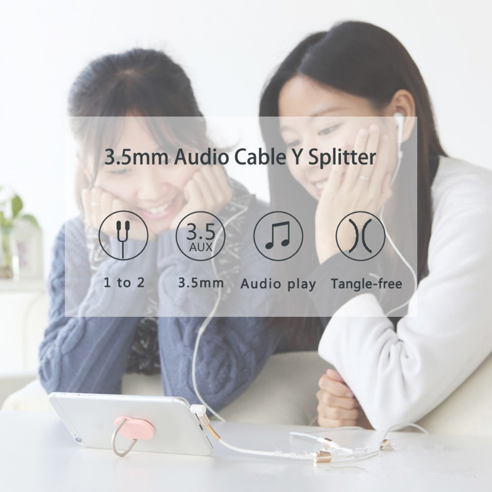 Dual 3.5mm Audio Line Aux Spli - đánh giá và giá Audio Music Free Online