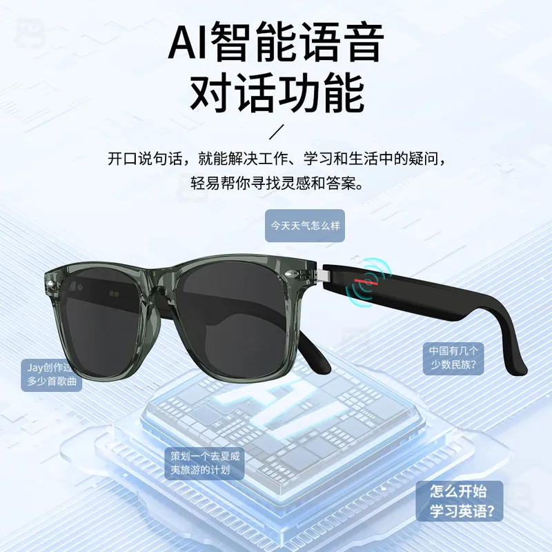 Smart AI Translation Glasses B - đánh giá và giá Mix Audio Music