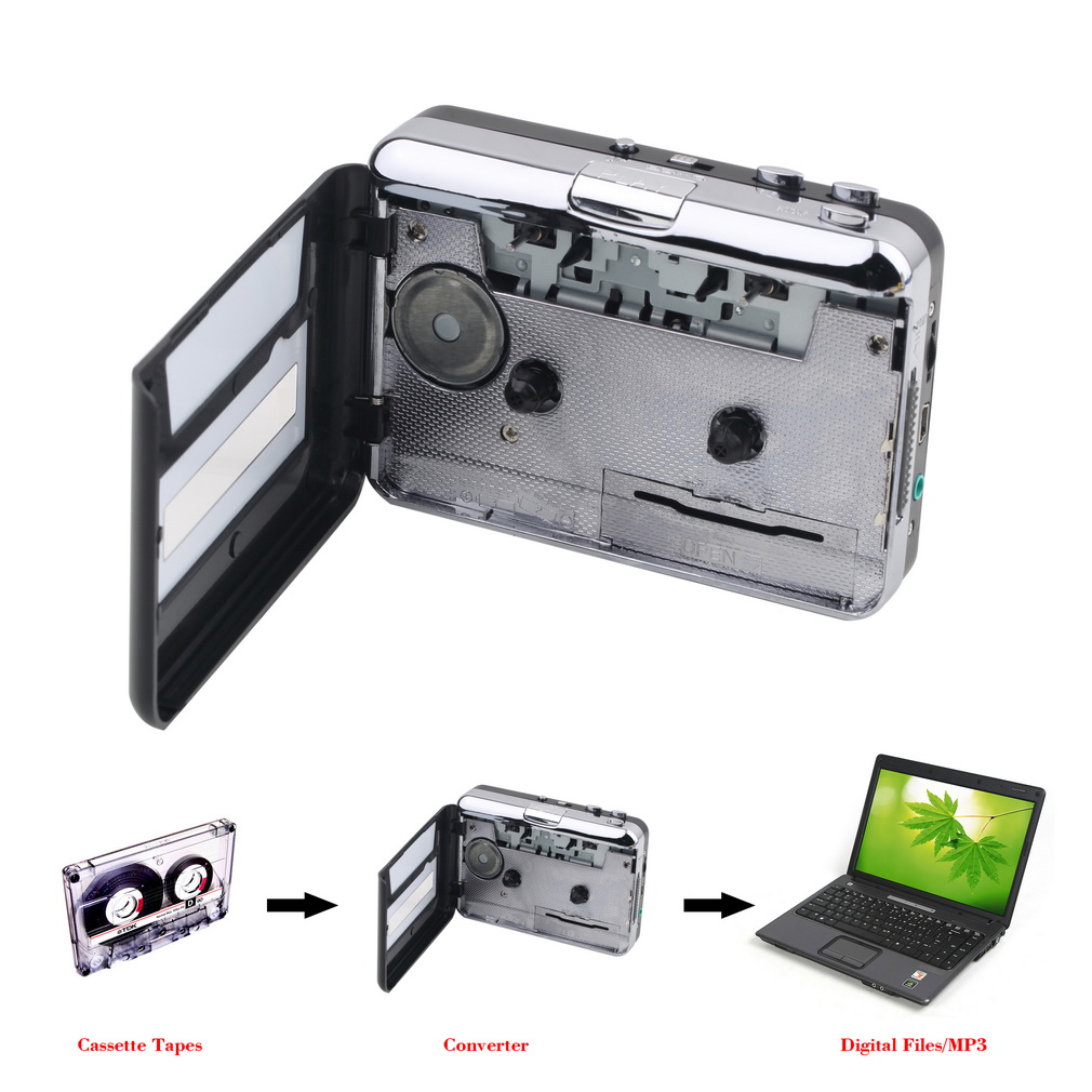 Cassette Player Cassette to MP - đánh giá và giá Audio Music Converter To Mp3