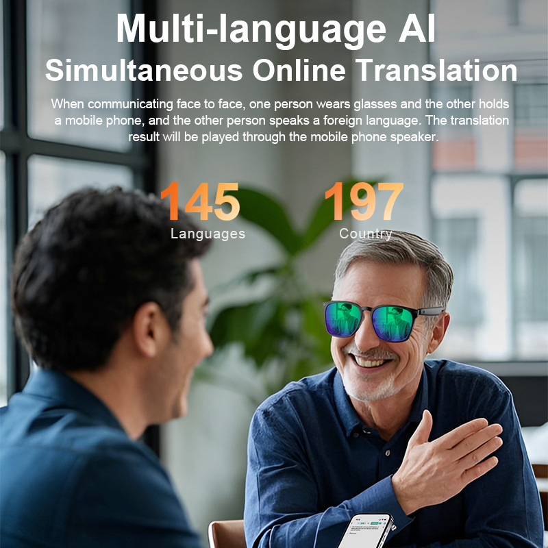 Ai smart bluetooth glasses off - đánh giá và giá Mix Audio Music