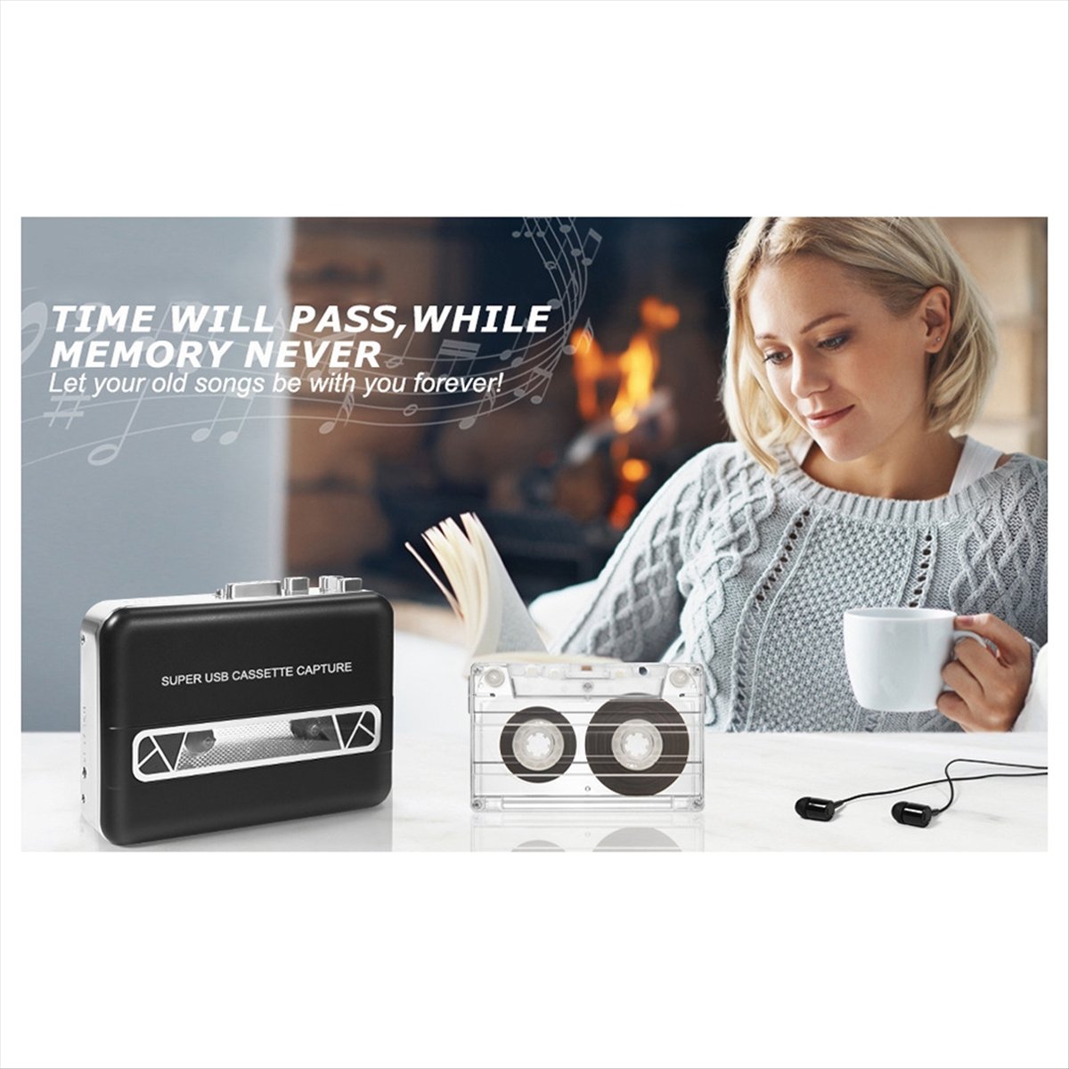(DT37) Upgrade USB Cassette Ta - đánh giá và giá Audio Music Converter To Mp3
