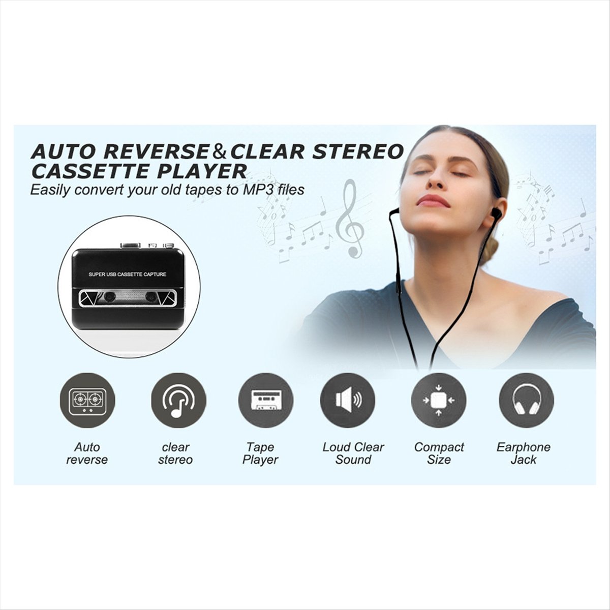 (DT37) Upgrade USB Cassette Ta - đánh giá và giá Audio Music Converter To Mp3