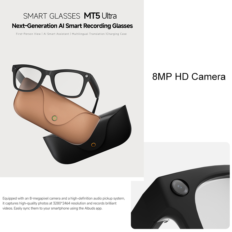 2026 AI smart Glasses HD 800W  - đánh giá và giá Mix Audio Music