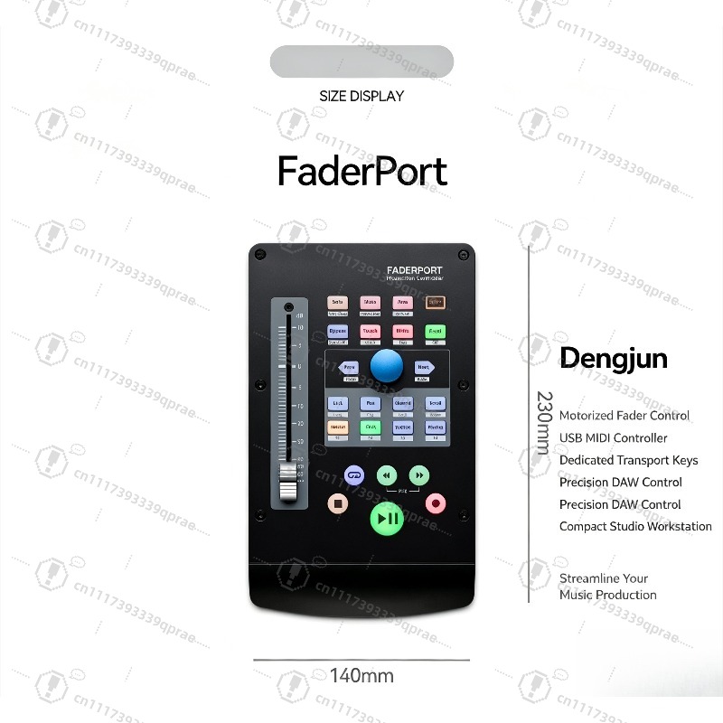1 Channel Motorized Fader USB  - đánh giá và giá Mix Audio Music