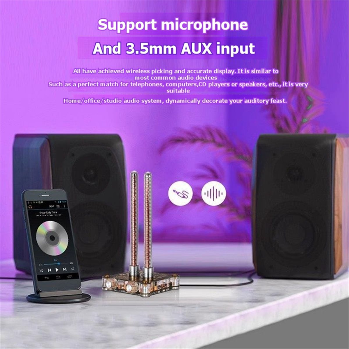 SWXF VU9 Tube Sound Level Mete - đánh giá và giá Audio Youtube Music Free