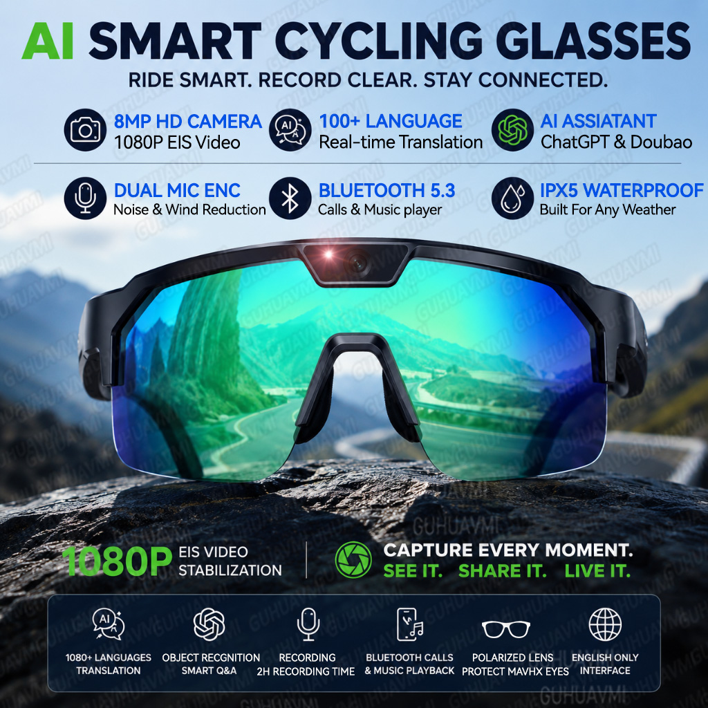 2026 Upgrade Smart Glasses wit - đánh giá và giá Audio Music Videos