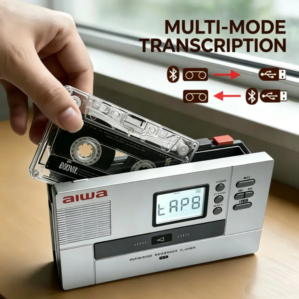 Retro Portable Cassette Player - đánh giá và giá Audio Music Converter To Mp3