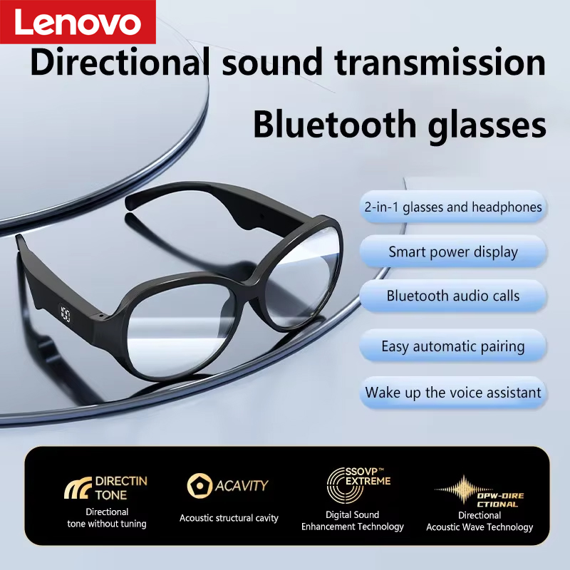 Lenovo Smart Bluetooth Glasses - đánh giá và giá Mix Audio Music