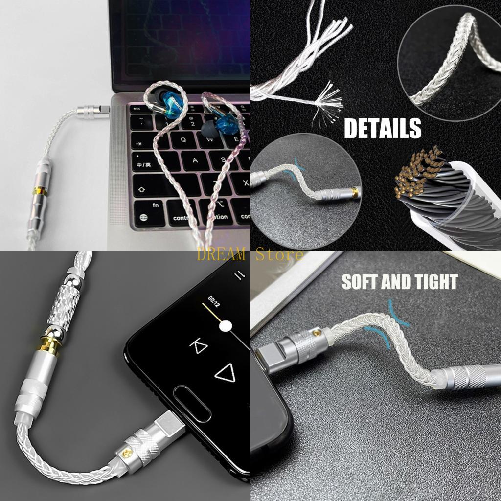 Cáp âm thanh USB C, Dây vải 11 - đánh giá và giá Audio Music Best