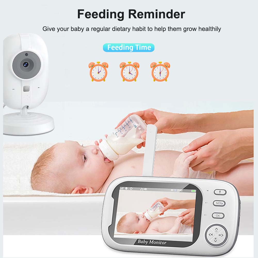 3.5'' Video Baby Monitor 2.4G  - đánh giá và giá Audio Music Videos